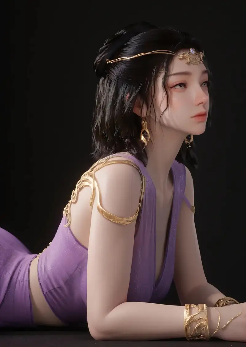 ảnh sex 3D Văn Tư Nguyệt nét