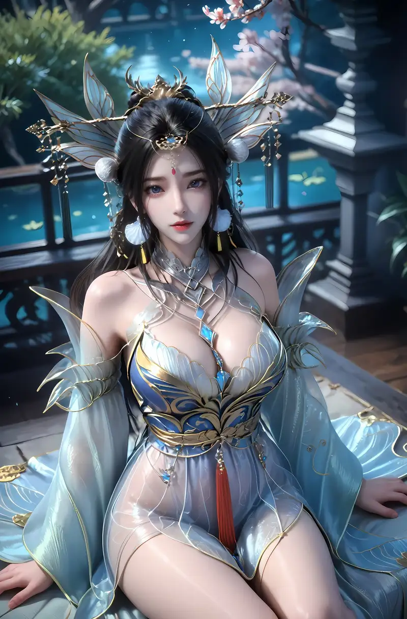 ảnh sex 3D full HD Chu Xuyên Nữ quyến rũ gợi cảm